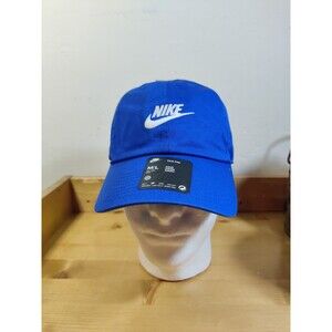 Nike Club Unstructured Futura Wash Cap Royal Blue M/L NWT